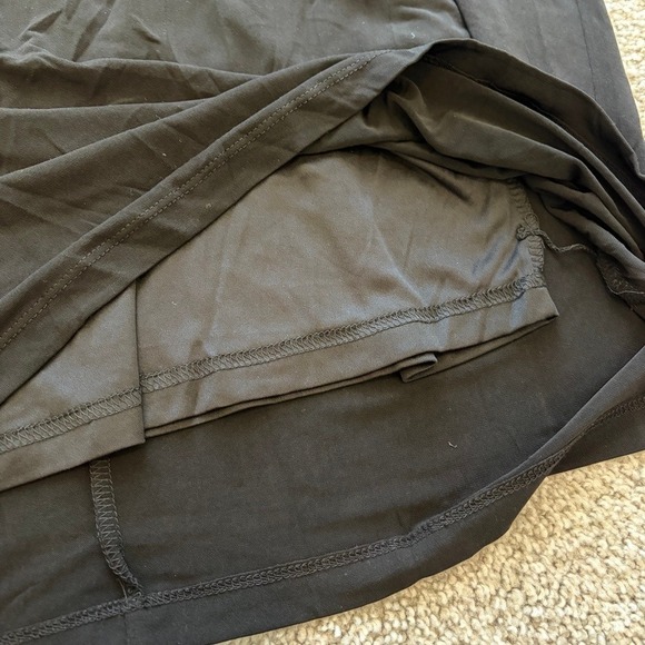 Eloquii Faux Wrap Maxi Dress Womens 18 Black V Neck NWT Formal Elegant - Picture 5 of 13